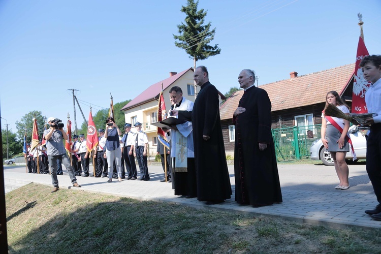 Ujście Jezuickie. Tablica poległych Chorwatów