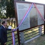 Ujście Jezuickie. Tablica poległych Chorwatów