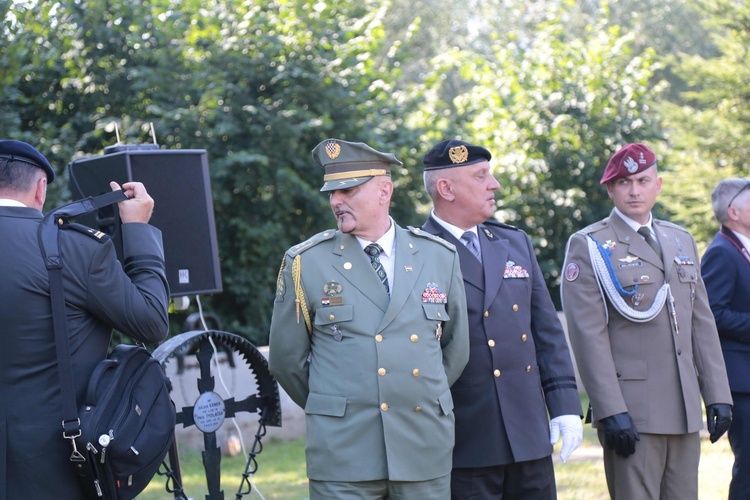 Ujście Jezuickie. Tablica poległych Chorwatów