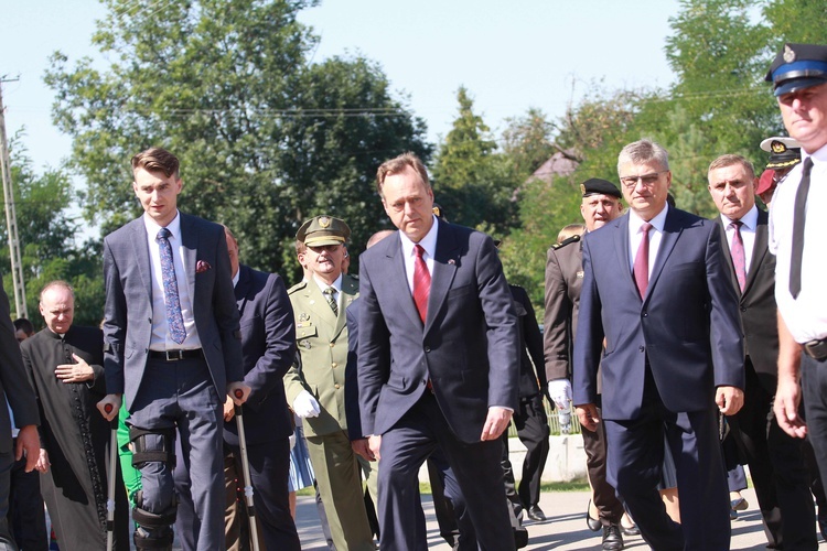 Ujście Jezuickie. Tablica poległych Chorwatów