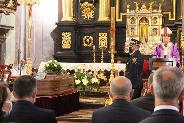 Msza św. pogrzebowa Piotra Szczepanika