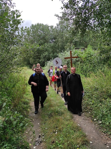 Pielgrzymka kleryków na Jasną Górę - dzień 1