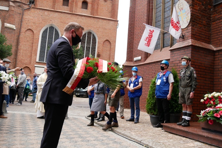 Msza św. z okazji 40-lecia NSZZ "Solidarność"