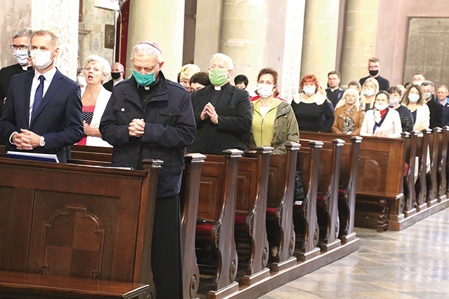 Z katechetami 31 sierpnia spotkał się bp Piotr Libera.