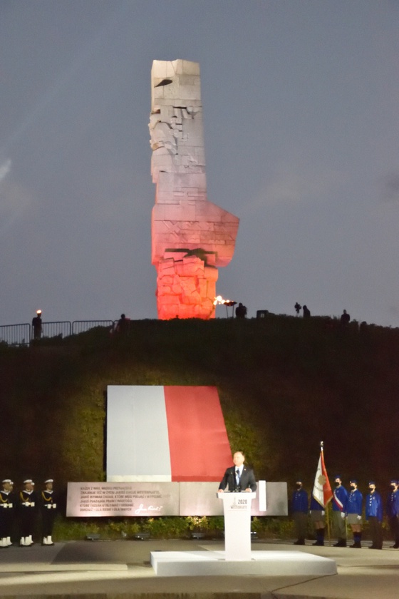 Uroczystości rocznicowe na Westerplatte 2020