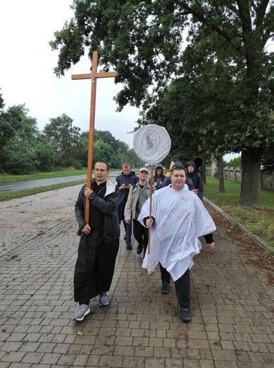 Pielgrzymka kleryków na Jasną Górę - dzień 2