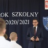 Premier spotkał się z uczniami klas ósmych Szkoły Podstawowej nr 1 w Żyrardowie.