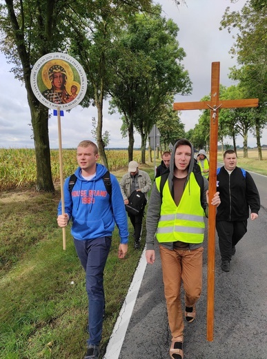 Pielgrzymka kleryków na Jasną Górę - dzień 3
