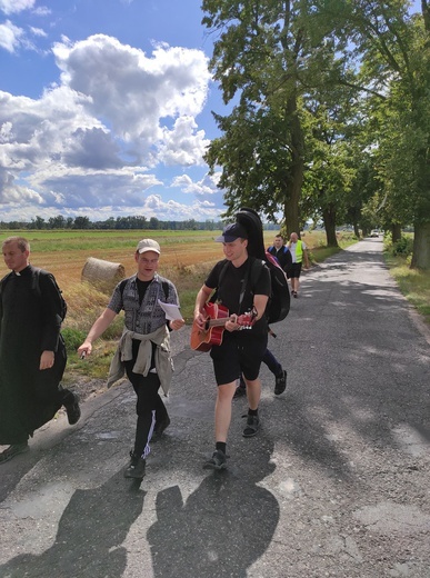 Pielgrzymka kleryków na Jasną Górę - dzień 3