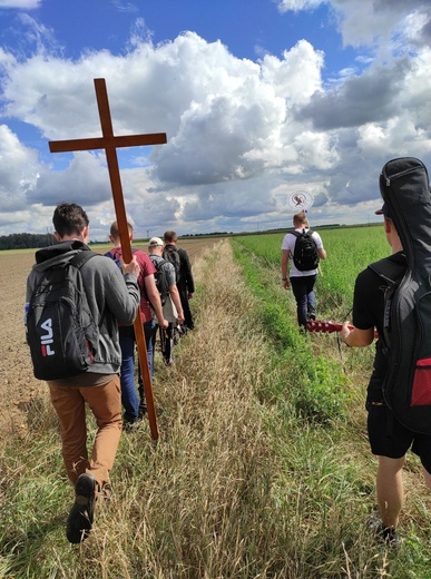 Pielgrzymka kleryków na Jasną Górę - dzień 3