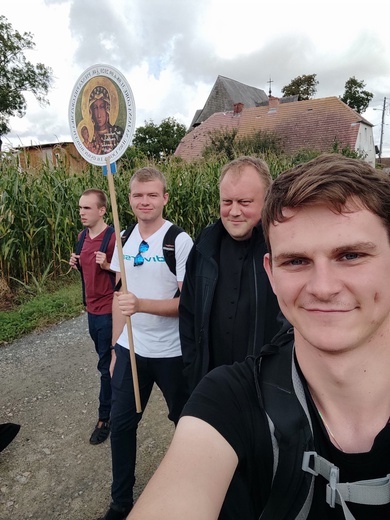 Pielgrzymka kleryków na Jasną Górę - dzień 3
