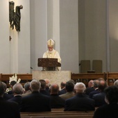 Katowice. To z mocy Ducha zrodziła się solidarność - mówił abp Wiktor Skworc podczas msza św. z okazji 40. rocznicy podpisania porozumień jastrzębskich [ZDJĘCIA] 