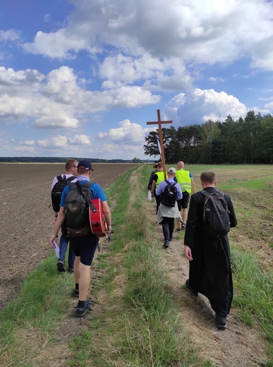 Pielgrzymka kleryków na Jasną Górę - dzień 4