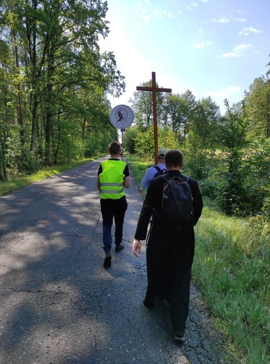 Pielgrzymka kleryków na Jasną Górę - dzień 4