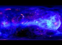 Galactic Center 360-degree Visualization