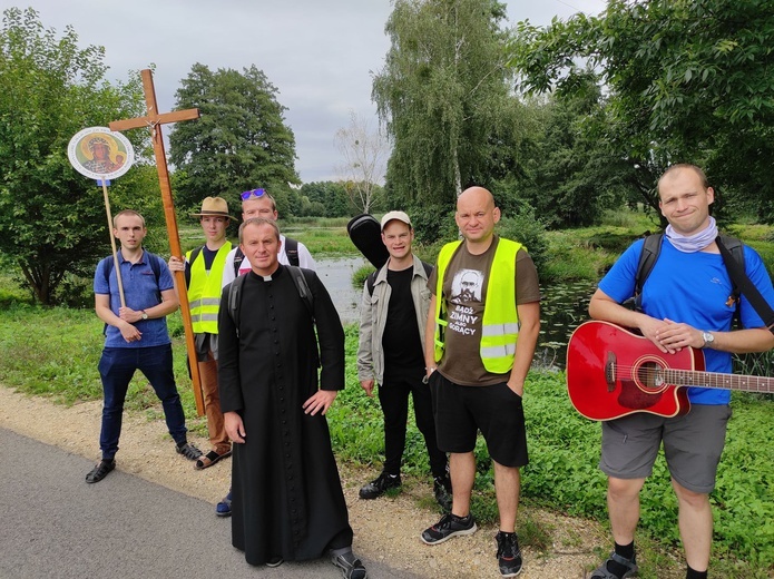 Pielgrzymka kleryków na Jasną Górę - dzień 5