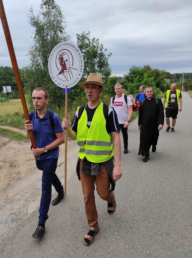 Pielgrzymka kleryków na Jasną Górę - dzień 5