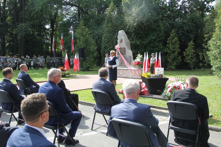 Brzesko-Słotwina. Upamiętnienie ofiar bombardowania pociągu z września 1939