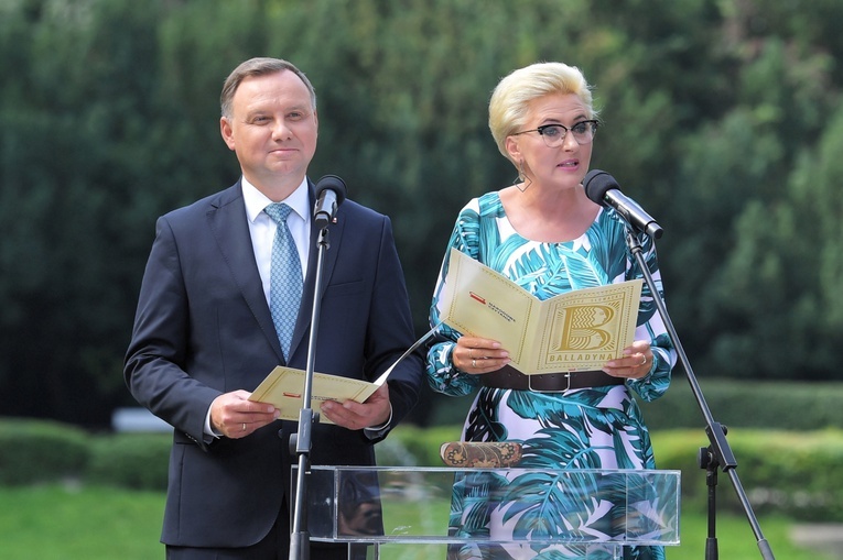 Para Prezydencka zainaugurowała Narodowe Czytanie "Balladyny" Juliusza Słowackiego