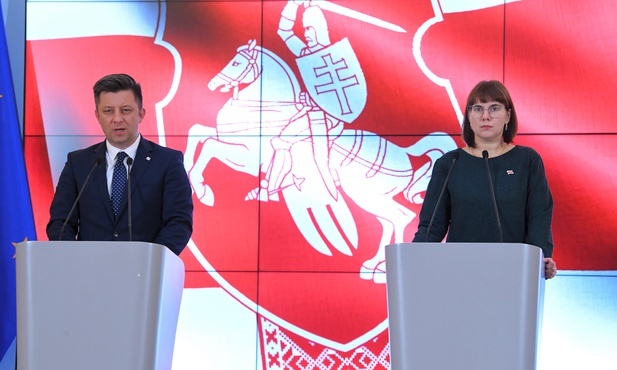 "Każda represjonowana na Białorusi osoba może liczyć na wsparcie państwa polskiego"