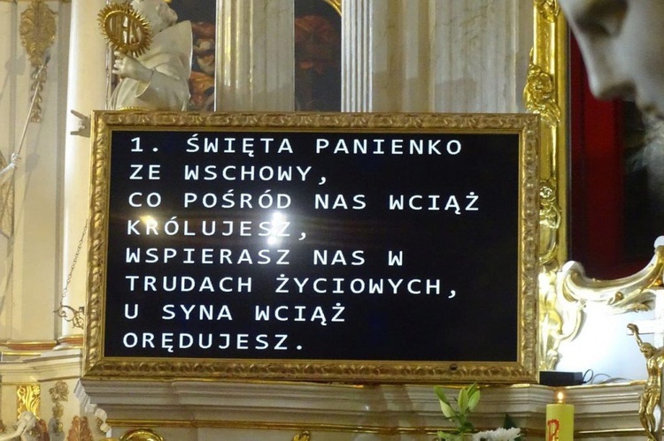 Ogłoszenie Matki Bożej patronką Wschowy