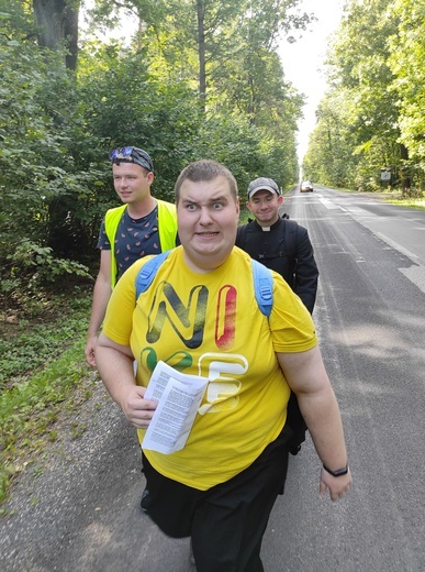 Pielgrzymka kleryków na Jasną Górę - dzień 6