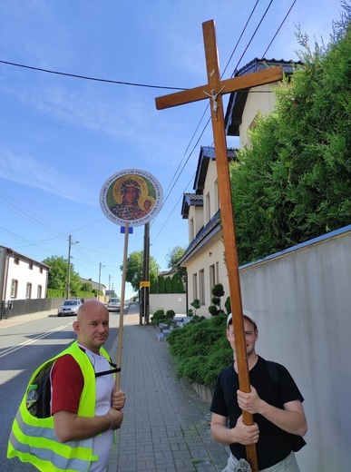 Pielgrzymka kleryków na Jasną Górę - dzień 6