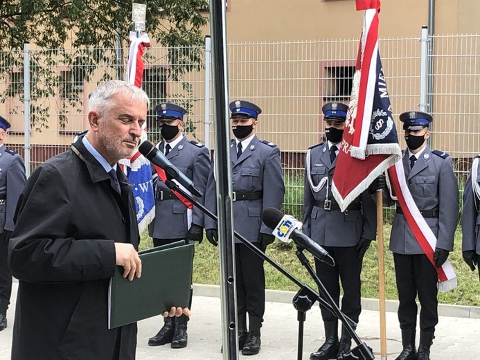 Poświęcenie Komisariatu Policji w Szczawnie-Zdroju