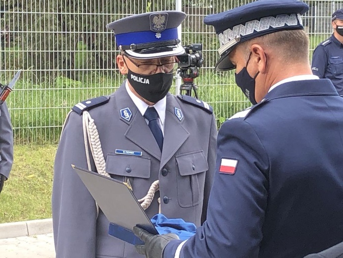 Poświęcenie Komisariatu Policji w Szczawnie-Zdroju