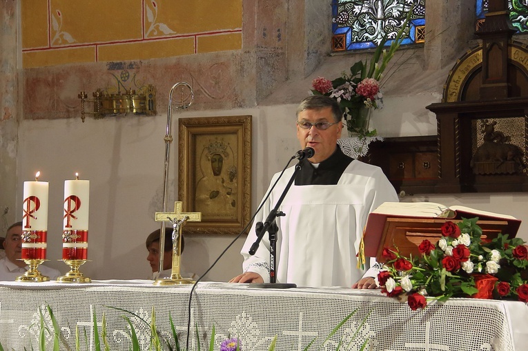 Błogosławieństwo organów w Chmielnie