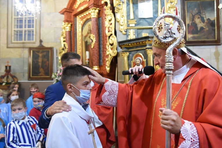 Wizytacja i nabożeństwo pierwszosobotnie w Gosprzydowej 