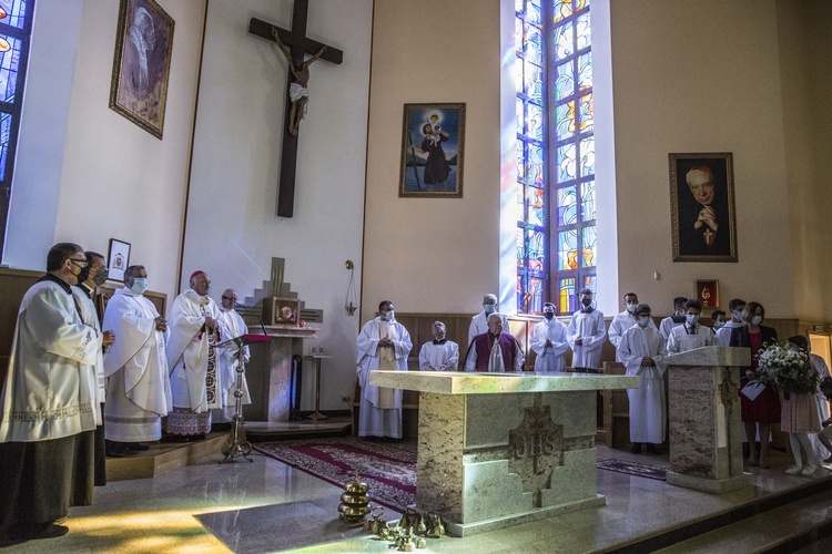 Konsekracja kościoła św. Krzysztofa na Piaskach