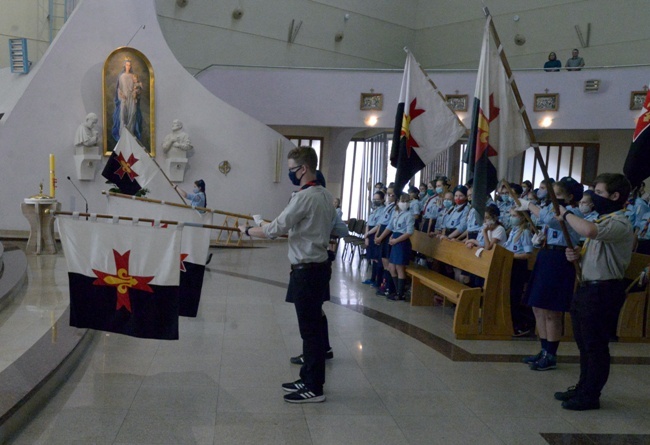 Eucharystia na rozpoczęcie roku formacji Skautów Europy