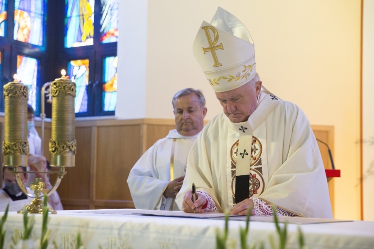 Konsekracja kościoła św. Krzysztofa na Piaskach