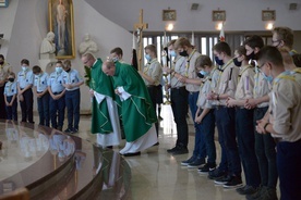 Centralnym punktem inauguracji nowego roku formacji była Eucharystia.