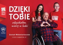 Plakat. Zostań wolontariuszem