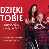 Plakat. Zostań wolontariuszem