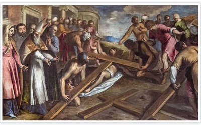 Jacopo Negretti, 
znany jako Palma młodszy
Odnalezienie prawdziwego krzyża 
(fragment)
olej na płótnie, 1620–1625
kościół Santa Maria Assunta, Wenecja