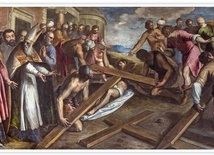 Jacopo Negretti, 
znany jako Palma młodszy
Odnalezienie prawdziwego krzyża 
(fragment)
olej na płótnie, 1620–1625
kościół Santa Maria Assunta, Wenecja