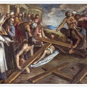 Jacopo Negretti, 
znany jako Palma młodszy
Odnalezienie prawdziwego krzyża 
(fragment)
olej na płótnie, 1620–1625
kościół Santa Maria Assunta, Wenecja