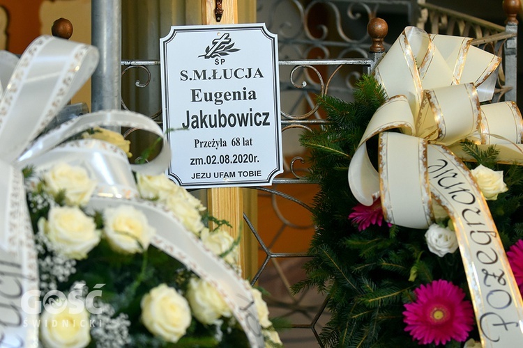 Uroczystości pogrzebowe s. Łucji Jakubowicz