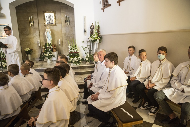 Konsekracja świątyni w Ostrówku