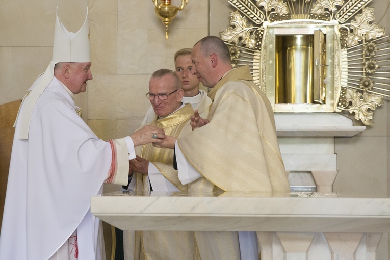 Konsekracja świątyni w Ostrówku