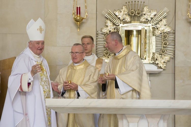 Konsekracja świątyni w Ostrówku