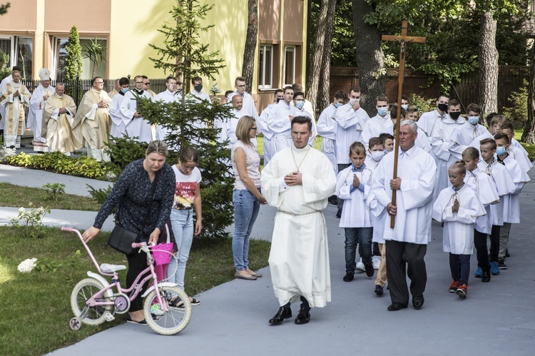 Konsekracja świątyni w Ostrówku