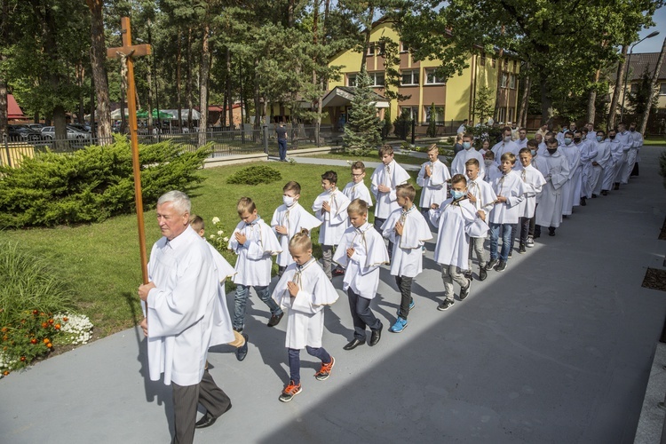 Konsekracja świątyni w Ostrówku