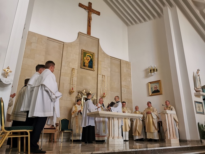 Konsekracja świątyni w Ostrówku