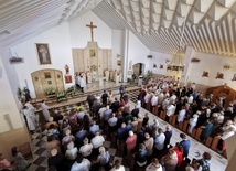 Konsekracja świątyni w Ostrówku