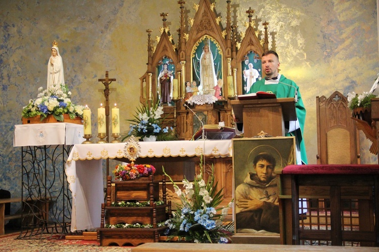 Lipiny. Peregrynacja relikwii św. Anioła