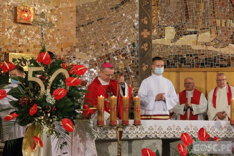 50 lat parafii pw. Podwyższenia Krzyża Świętego w Zielonej Górze